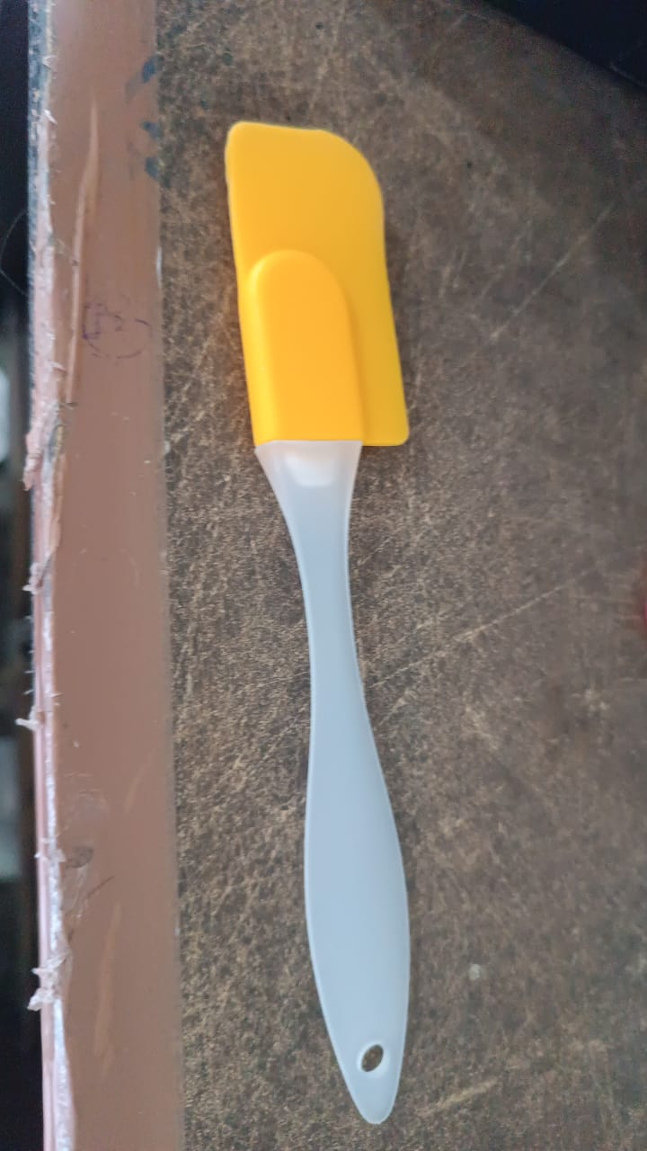 Silicone spatula for cooking and baking