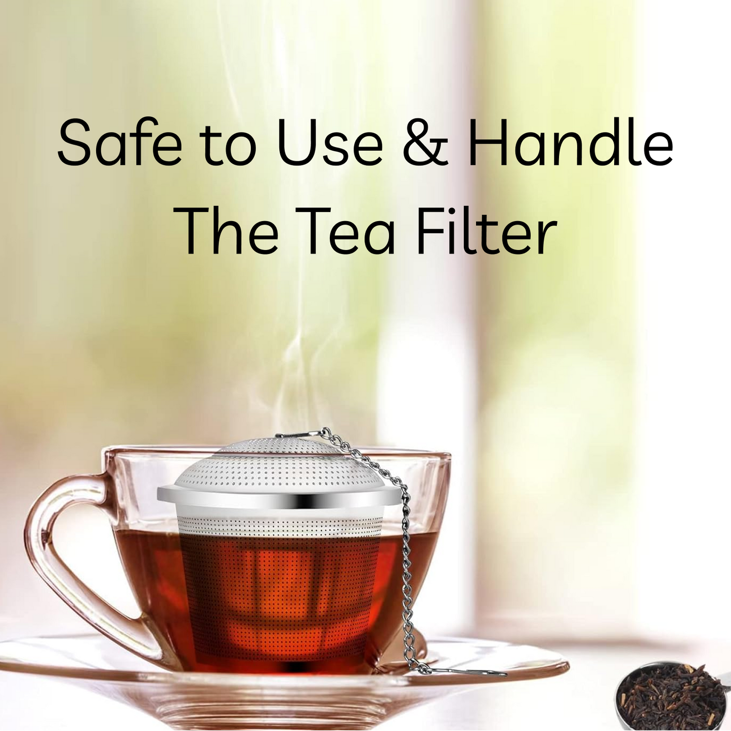SS Easy Tea Filter used for filtering tea purposes while making it in all kinds of official and household kitchen places etc.