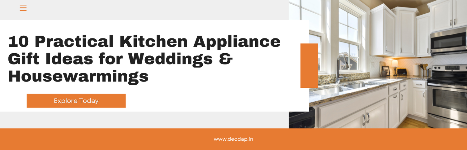 10 Practical Kitchen Appliance Gift Ideas for Weddings & Housewarmings