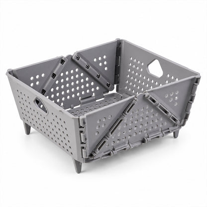 Foldable Storage Basket – Ventilated & Space-Saving | Tidy Table