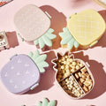 Kids Bento Lunch Box – Pineapple Design, Fork & Spoon | Lunchie Bunchie