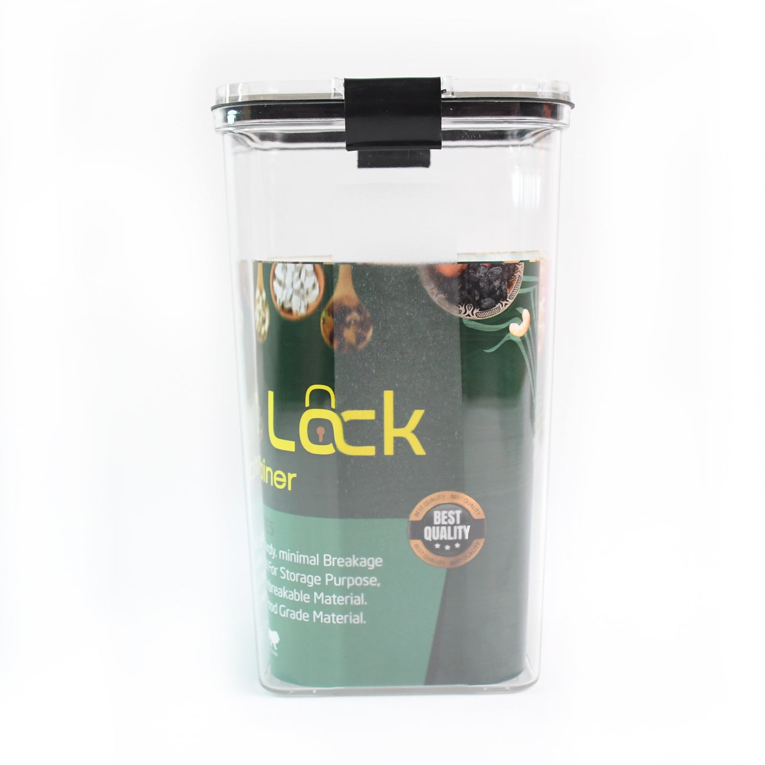 1700 ML Airtight Lock & Lock Plastic Storage Container (1 Pc)