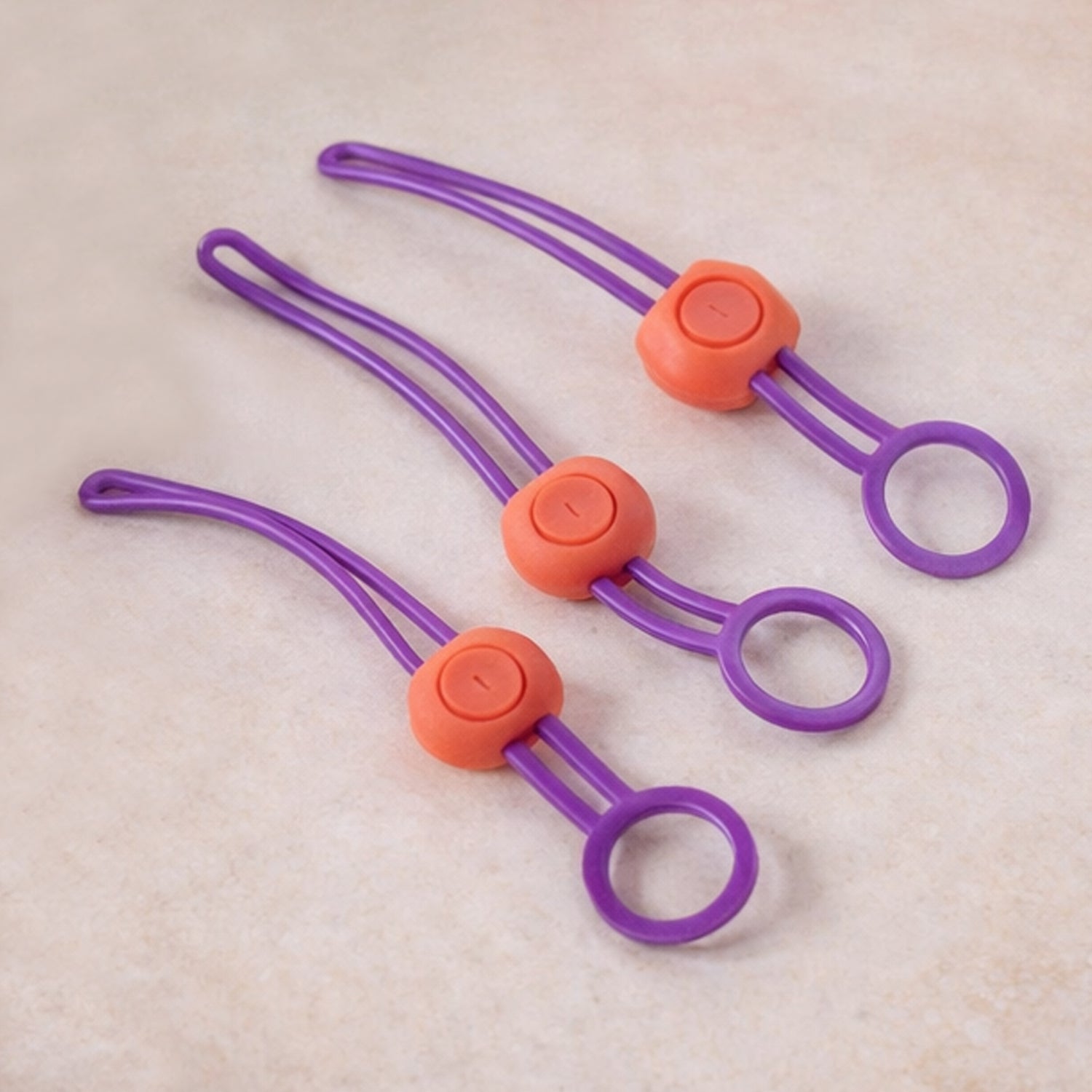 Reusable Silicone Food Bag Sealing Clips with Lock for Kitchen Storage ( 3 Pc)