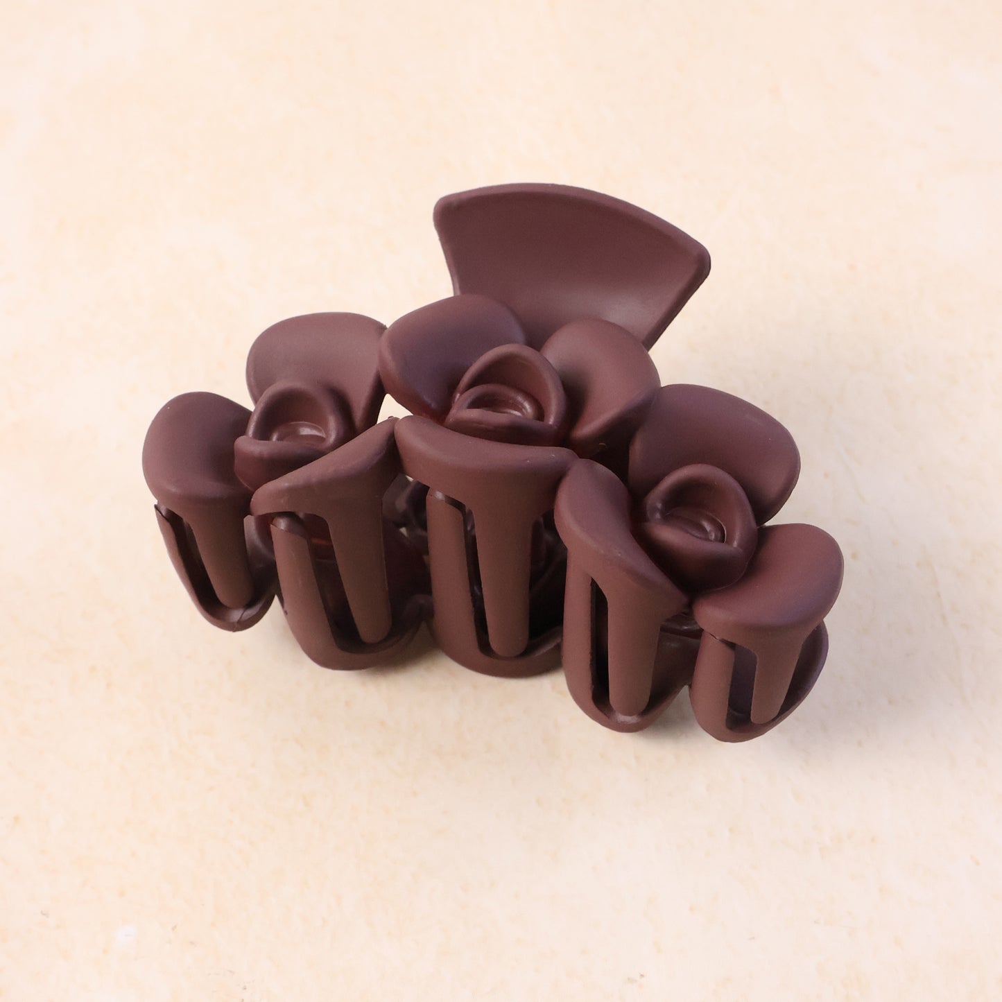 Elegant Rose-Shaped Hair Claw Clip for Women & Girls (1 Pc)