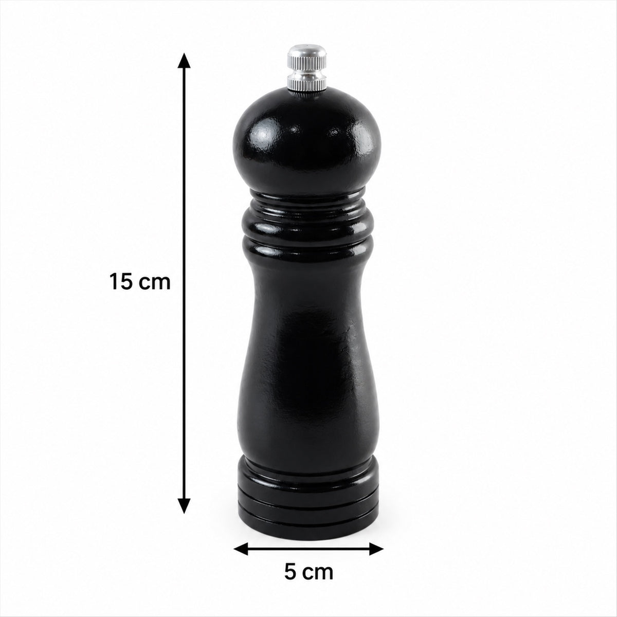 Pepper grinder size guide