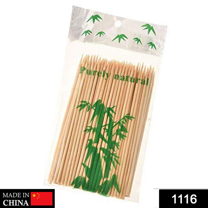 Natural Bamboo Wooden Skewers / BBQ Sticks for Barbeque and Grilling