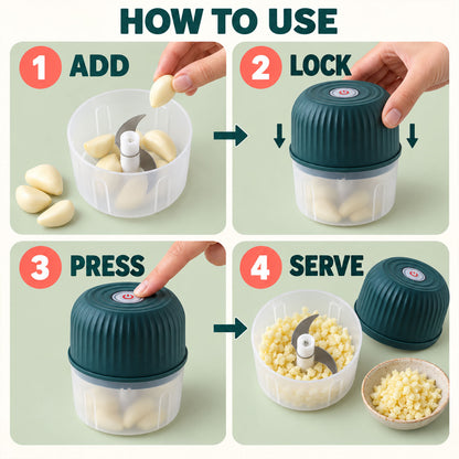 Mini rechargeable garlic chopper image 4
