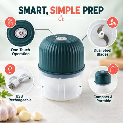 Mini rechargeable garlic chopper image 7