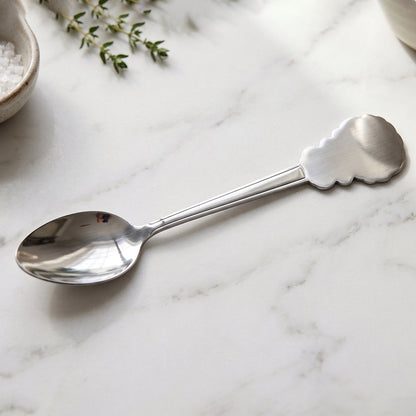 Steel dinner spoon dining kitchen