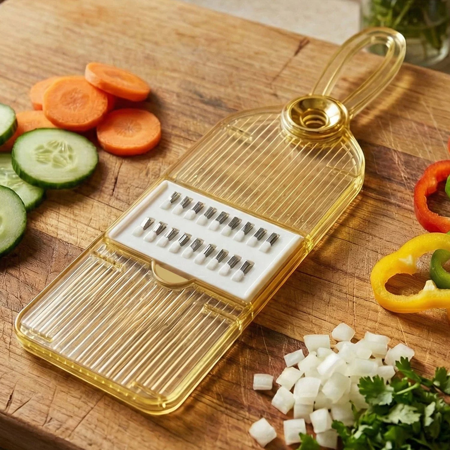 Handheld Vegetable Cutter and Slicer Multipurpose Veggie Chopper for Kitchen (1 Pc)