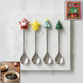 Golden Cartoon Spoon Set – Stylish & Durable Tableware for All