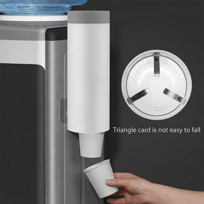 Wall Mounted Cup Holder – Space-Saving Dispenser for Hygienic Storage