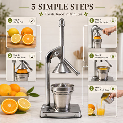 11306_heavy_duty_manual_press_citrus_juicer live