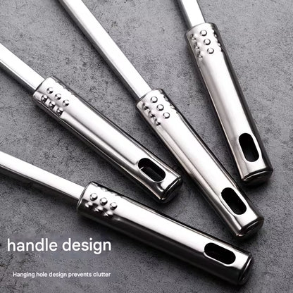 Hanging handles on kitchen utensils