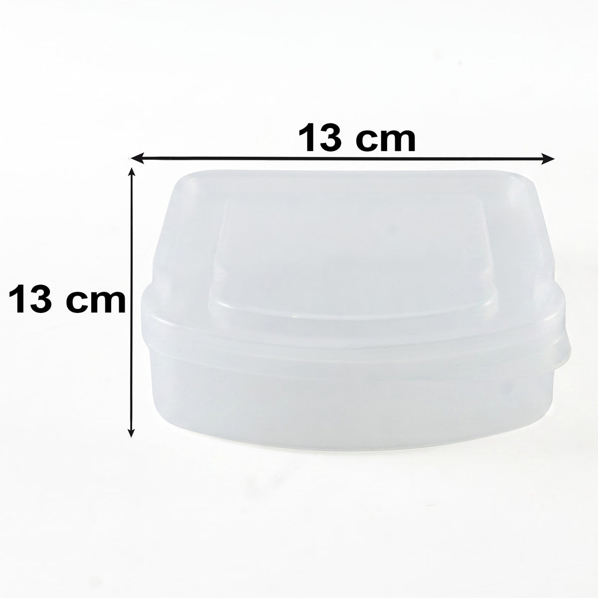 Plastic lunch box size guide
