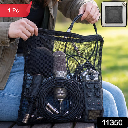11350 mesh zipper storage bag