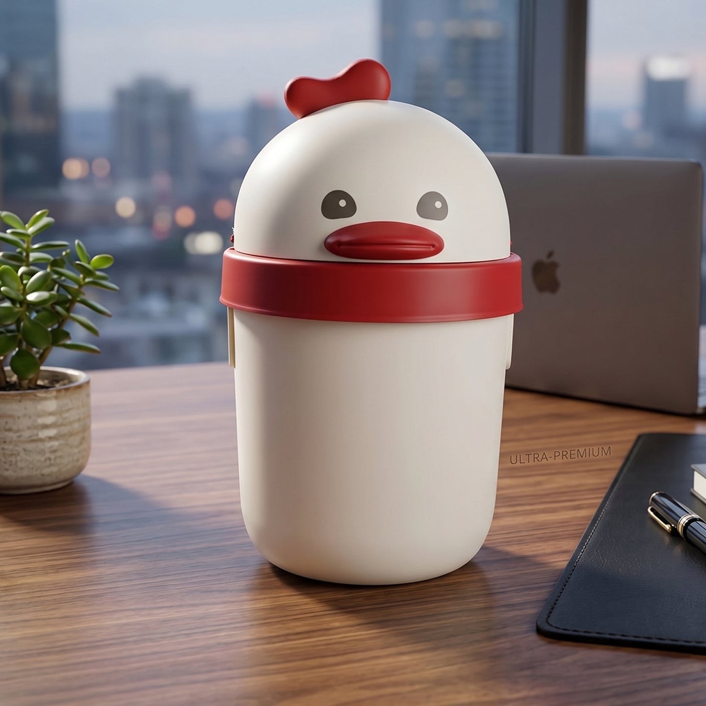 Cute tabletop dustbin office home