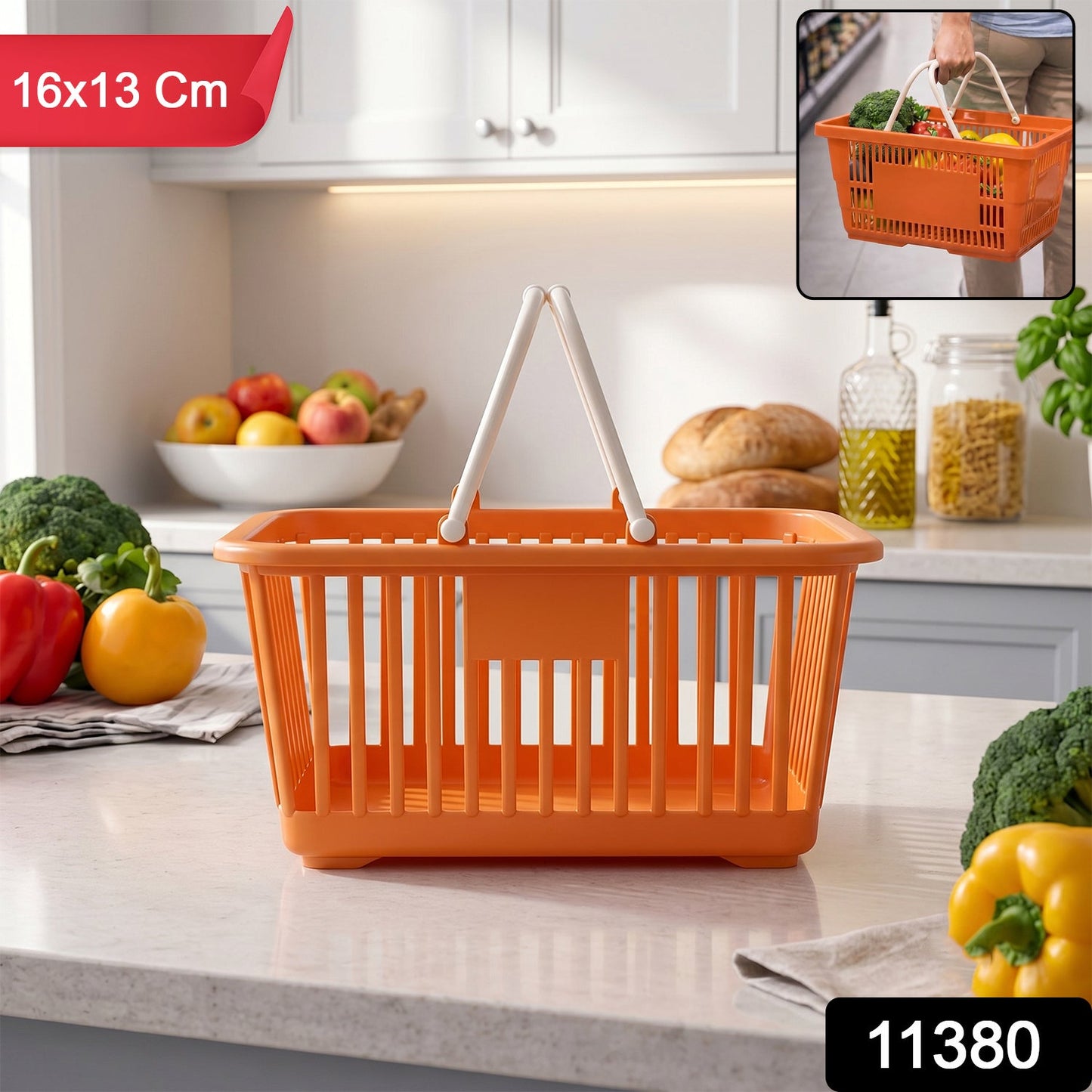 Square storage basket pack