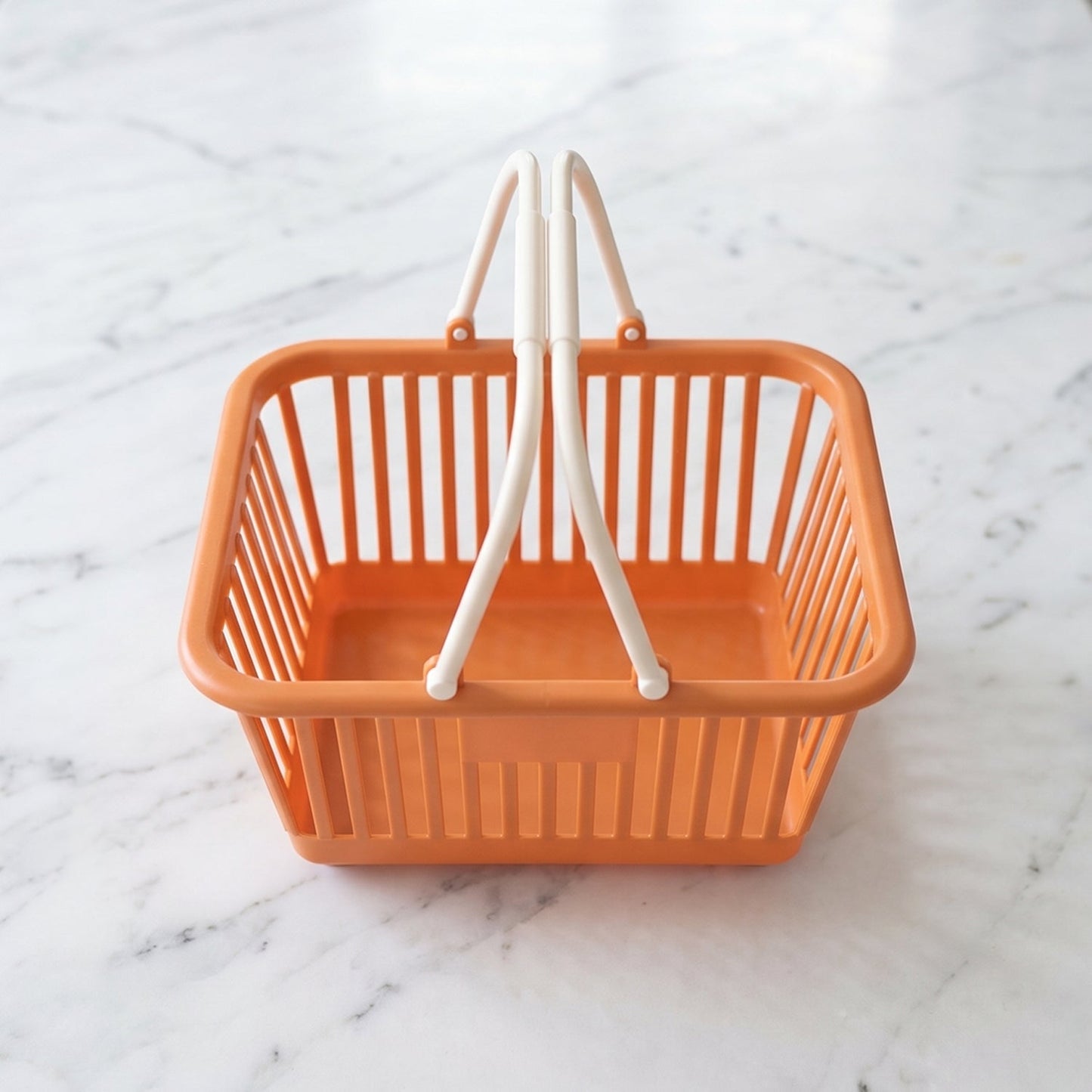 Basket fruits vegetables grocery