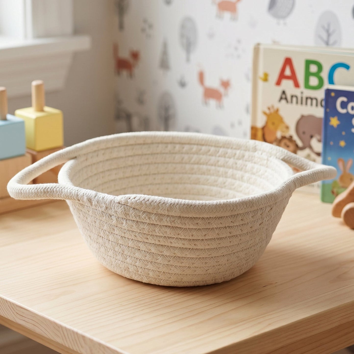 11382 woven storage basket no sku