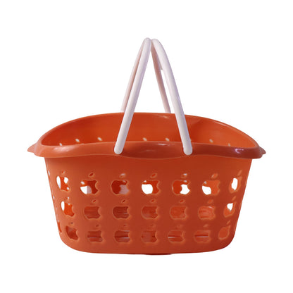 Storage basket white bg