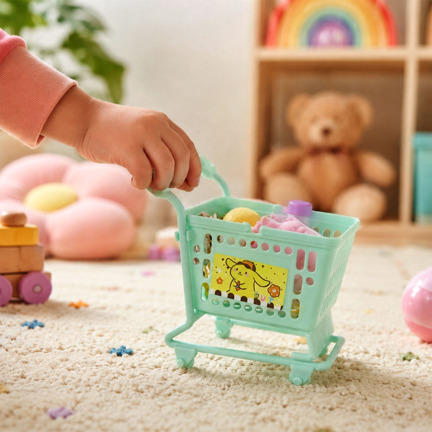 11389 mini shopping cart live use