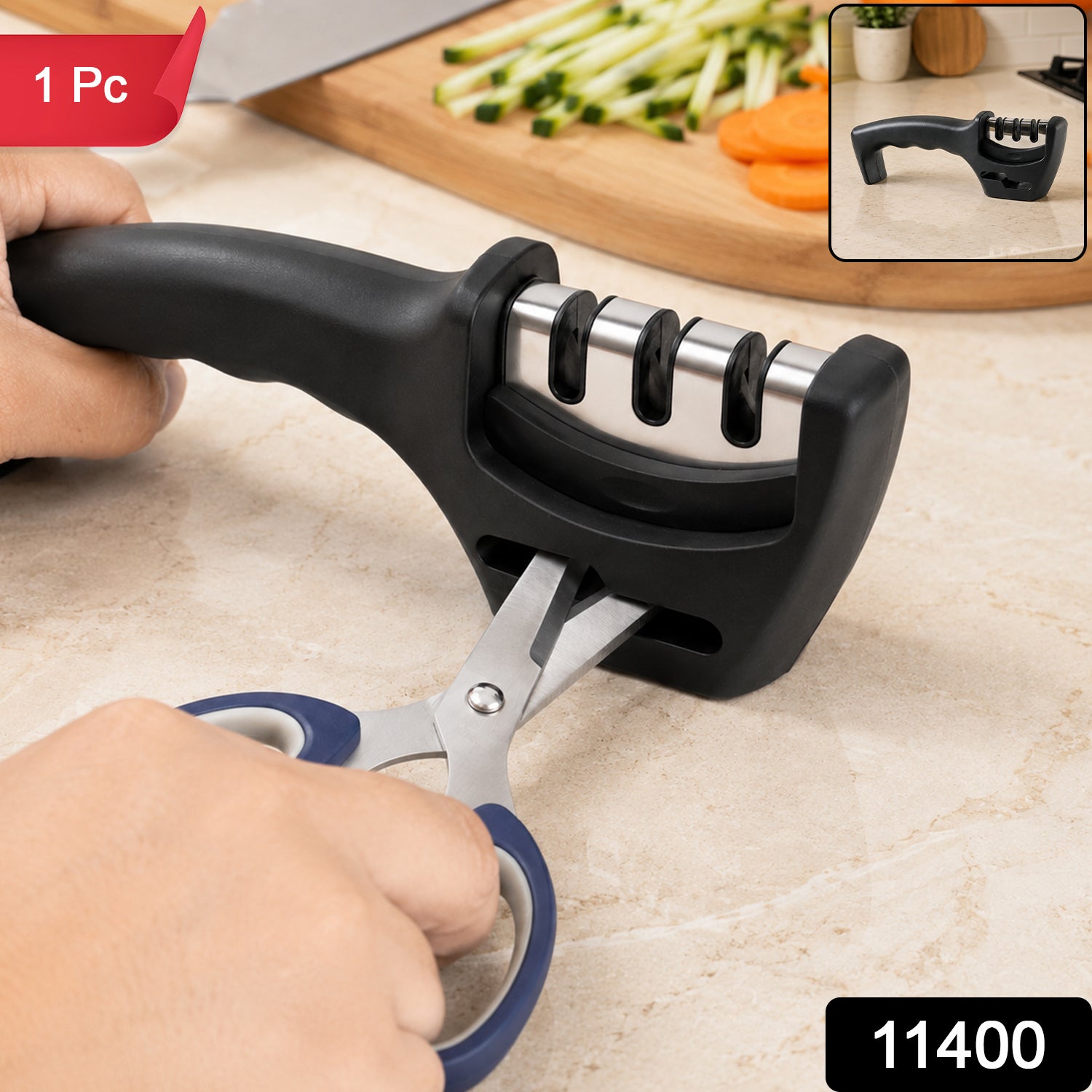 11400 three stage manual knife sharpener SKU image