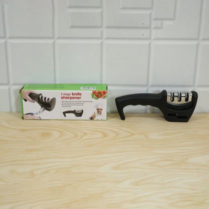 Three stage manual knife sharpener live product image