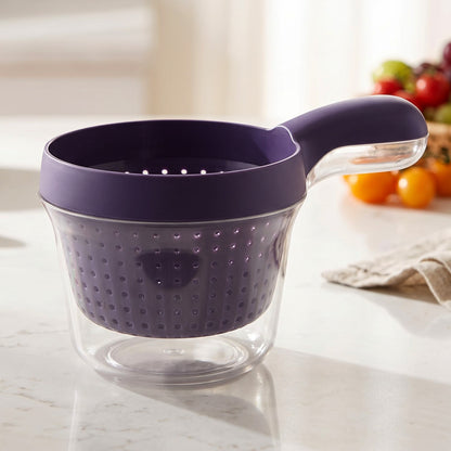 Handled kitchen colander product view
