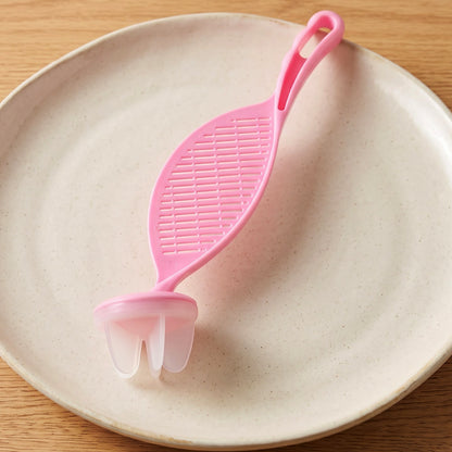 Plastic rice washing kitchen strainer spoon - image 8