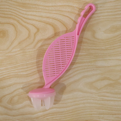 Plastic rice washing kitchen strainer spoon - image 9