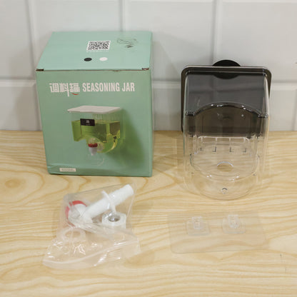 Plastic oil dispenser live color box photo