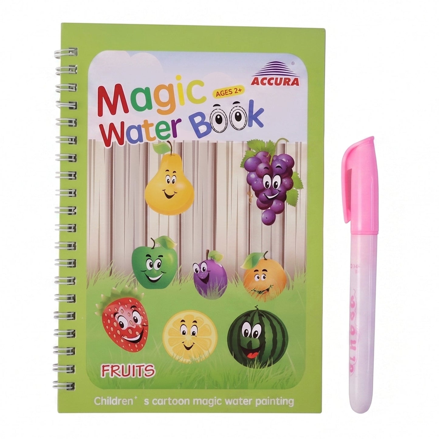 Reusable water drawing book