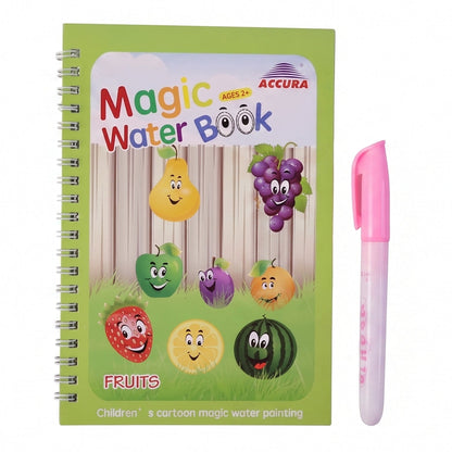 Reusable water drawing book