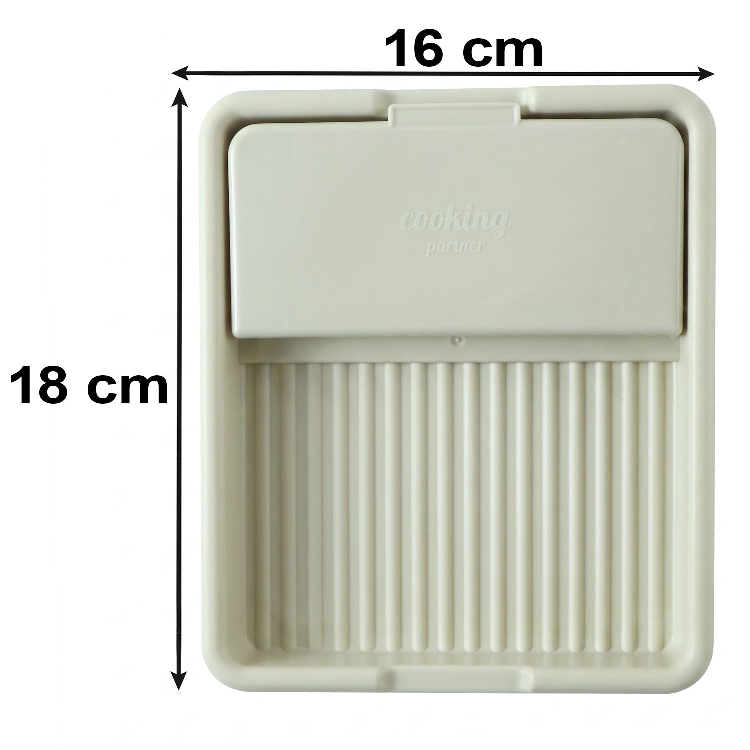 Plastic pot lid and cooking spoon holder - image 6