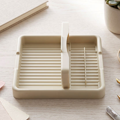 Plastic pot lid and cooking spoon holder - image 8