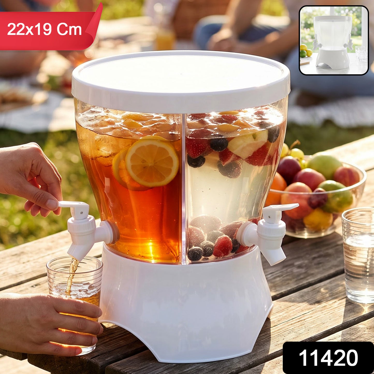 11420 plastic cold water storage kettle SKU image