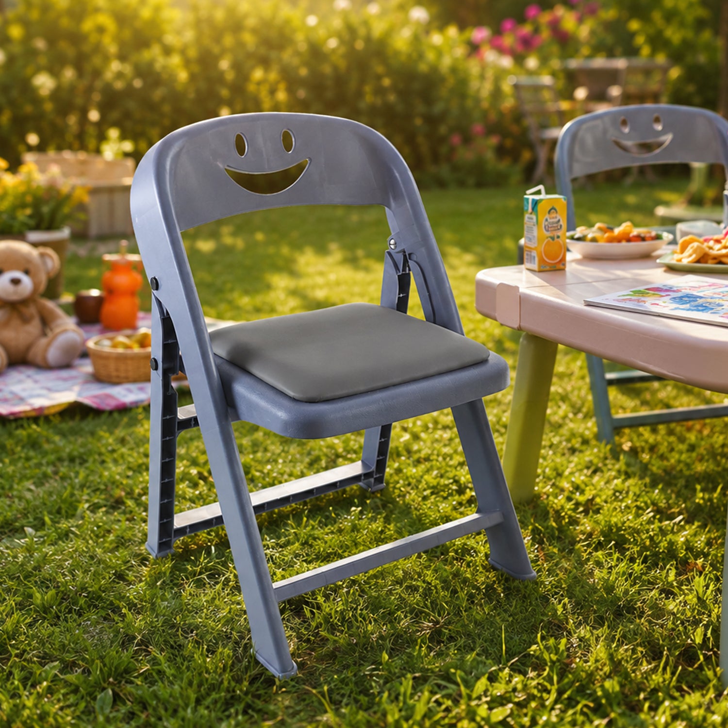 Portable kids folding chair outdoor use
