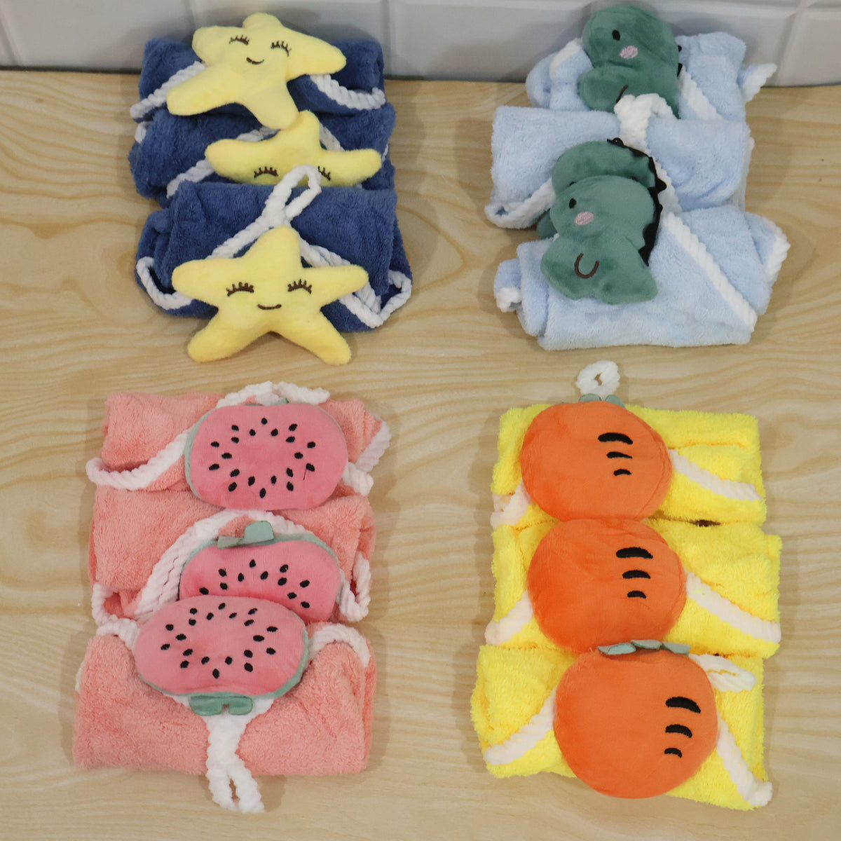 fruit print hand towel live product photo