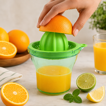 Manual Citrus Juicer – Portable BPA-Free Juice Extractor
