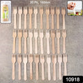 Wooden Fork 160mm – Eco-Friendly Disposable Birchwood Cutlery