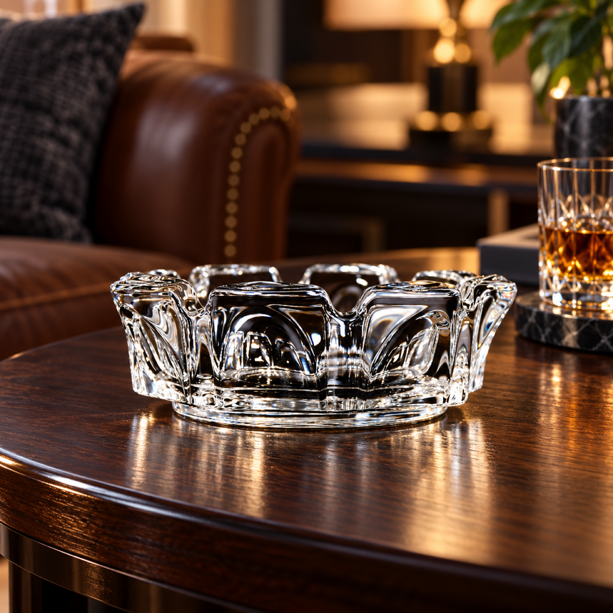 Sanford round cigar ashtray.