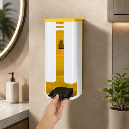 Wall-Mounted Bag Dispenser – Kitchen Plastic Bag Organizer Box