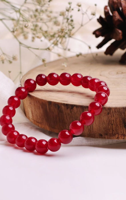 Earth Gems Ruby Stone Bracelet (1 Pc)