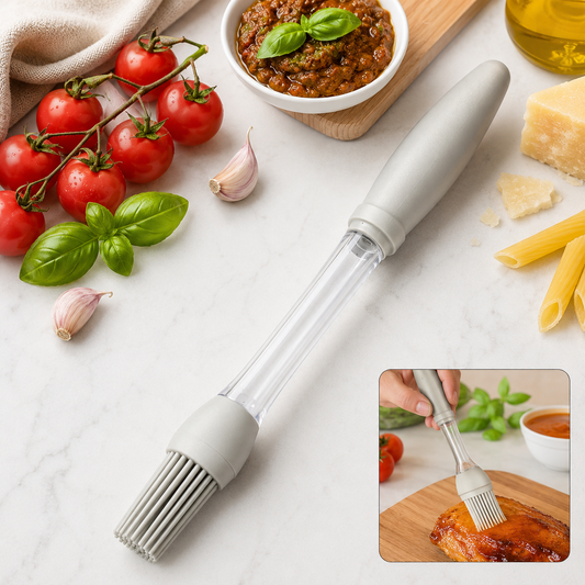 Silicone Oil Brush – Easy Dispensing for Grilling & Baking