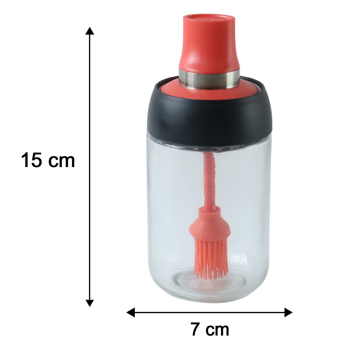 oil dispenser bottle size 15 x 7 cm