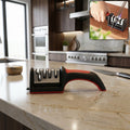 Manual Knife Sharpener – 4-Stage for Precise Blades and Scissors