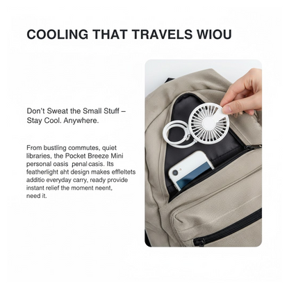 Portable Mini USB Fan, USB Ligh & USB 3 HUB / Port Combo