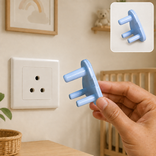 Baby Safety Socket Cover – Large 15Amp Outlet Protector | WipeTech