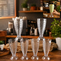 Plastic Milkshake Glass Set – Durable 400ML Plastic Tumblers (6 Pieces)